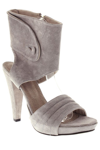vero cuio chaussures femme de couleur gris