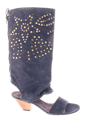 vero cuio chaussures femme de couleur bleu