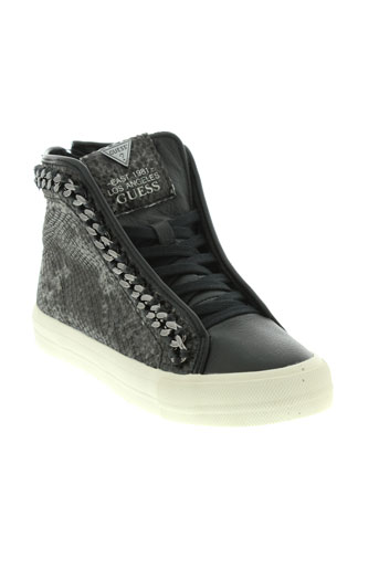 guess chaussures femme de couleur noir
