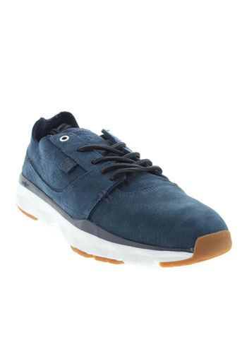 dc chaussures homme de couleur bleu