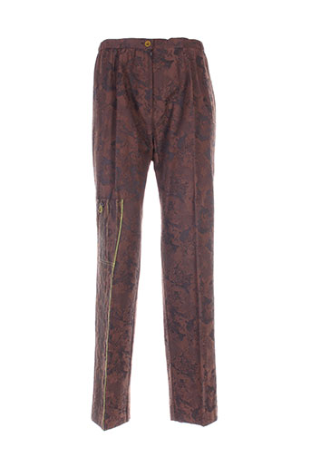 guitard pantalons femme de couleur marron