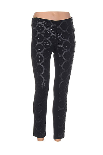 nana nucci pantalons femme de couleur noir