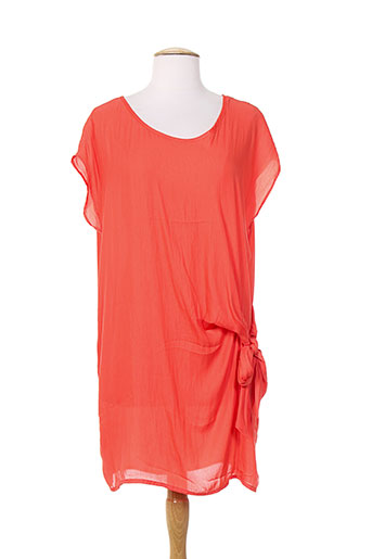 vila tuniques femme de couleur orange