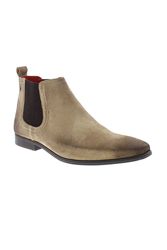 base london chaussures homme de couleur beige
