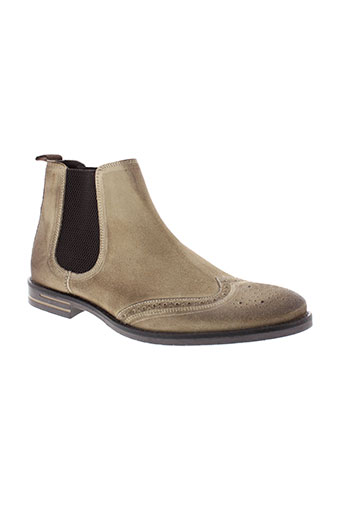 base london chaussures homme de couleur beige