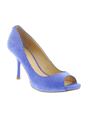 guess chaussures femme de couleur bleu