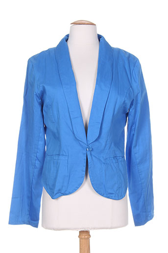 princesse nomade vestes femme de couleur bleu