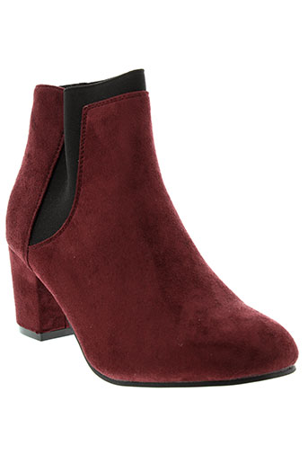 lily shoes chaussures femme de couleur rouge