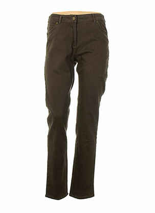 Pantalon casual marron JAC JAC pour femme
