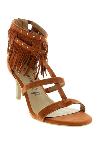 tamaris chaussures femme de couleur marron