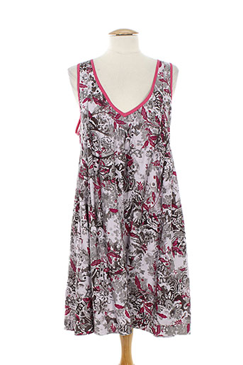 lino factory robes femme de couleur rose