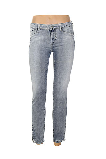 sportmax jeans femme de couleur bleu