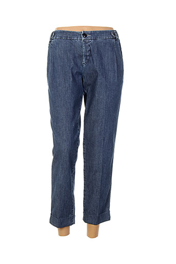 weekend maxmara jeans femme de couleur bleu