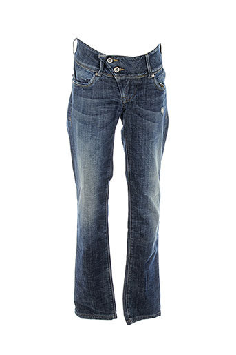 salsa jeans femme de couleur bleu