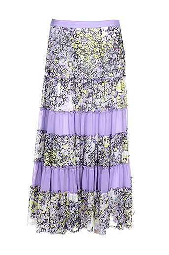 gelco jupes femme de couleur violet