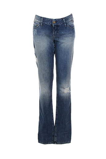 acquaverde jeans femme de couleur bleu