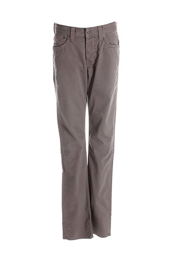 pepe jeans pantalons homme de couleur gris