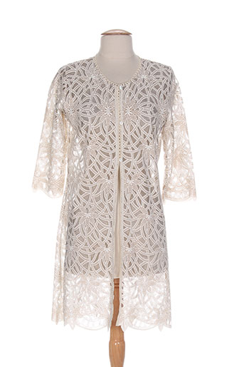lo! les filles gilets femme de couleur beige