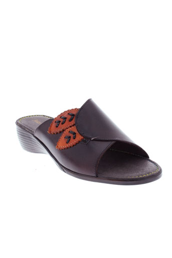 jean de cabani chaussures femme de couleur marron