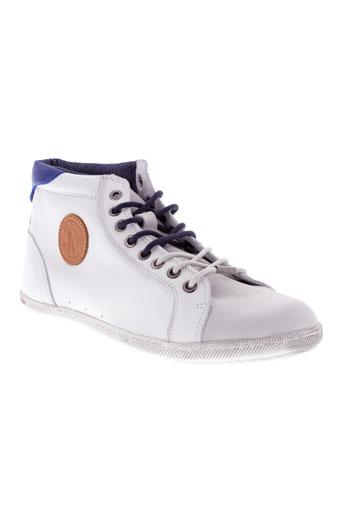 pepe jeans chaussures homme de couleur blanc