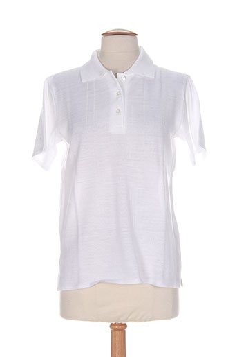20/20 t-shirts femme de couleur blanc