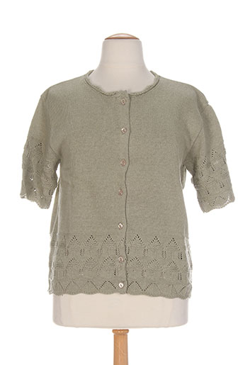 20 et 20 cardigans femme de couleur vert (photo) 20 et 20 cardigans femme de couleur vert (photo)