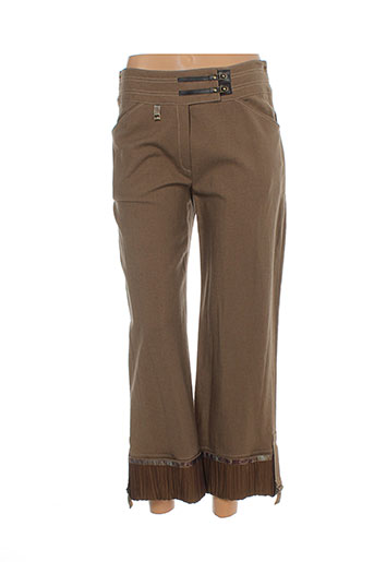 equation pantacourts femme de couleur marron