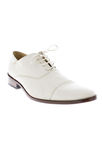 griffe noire chaussures homme de couleur beige