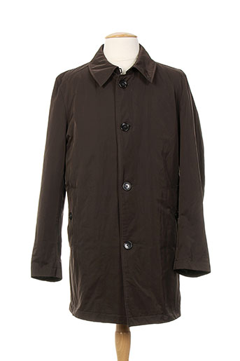 strellson manteaux homme de couleur marron