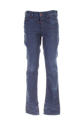 hugo boss jeans homme de couleur bleu