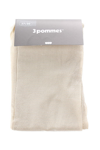 3 et pommes collant fille de couleur beige (photo) 3 et pommes collant fille de couleur beige (photo)