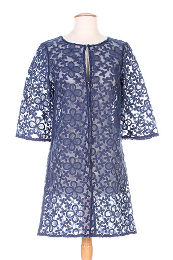 alan red vestes femme de couleur bleu