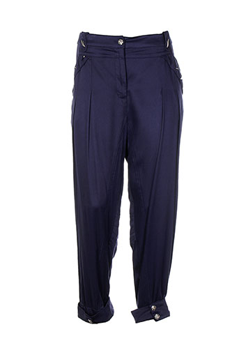 fille des sables pantalons femme de couleur bleu