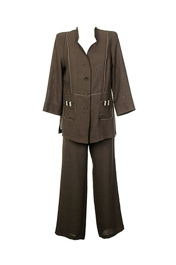 anne kelly ensemble femme de couleur marron
