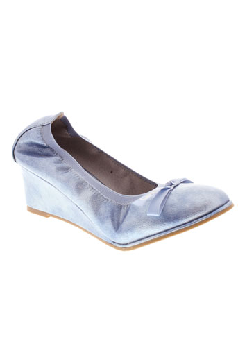les p'tites bombes chaussures femme de couleur bleu