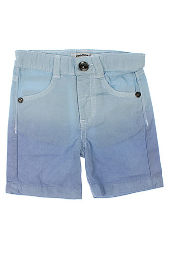 3 et pommes bermudas enfant de couleur bleu (photo) 3 et pommes bermudas enfant de couleur bleu (photo)