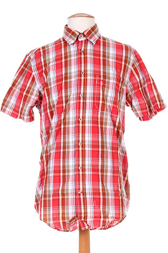 camel active chemises homme de couleur rouge