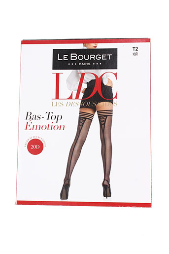 le bourget lingerie femme de couleur noir