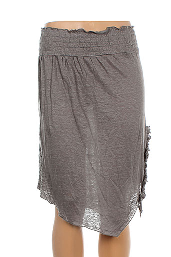 lino factory jupes femme de couleur marron