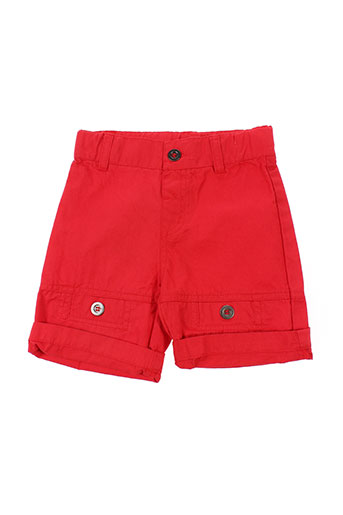 3 et pommes bermudas garcon de couleur rouge (photo) 3 et pommes bermudas garcon de couleur rouge (photo)
