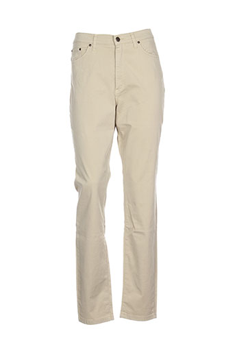 lcdn pantalons femme de couleur vert