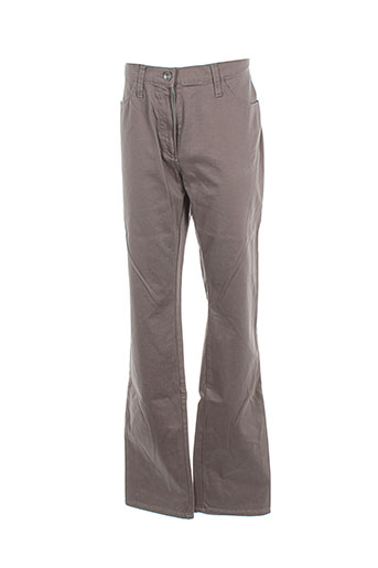 setrak pantalons femme de couleur gris
