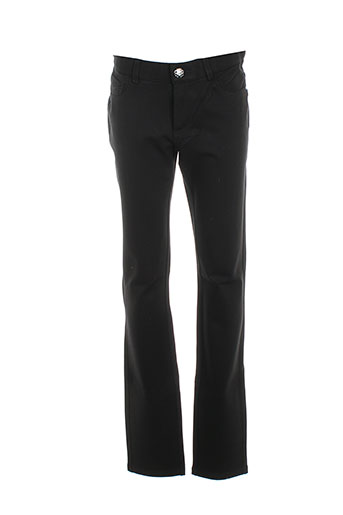 lcdn pantalons femme de couleur noir