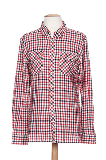 kiliwatch chemises homme de couleur rouge