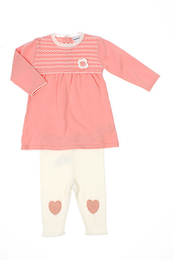 3 et pommes t et shirt et pantalon fille de couleur rose (photo) 3 et pommes t et shirt et pantalon fille de couleur rose (photo)