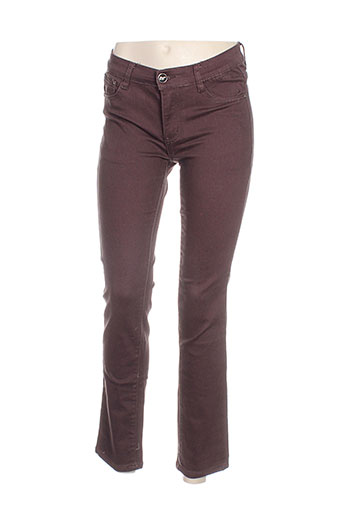 bb.s jeans jeans femme de couleur marron