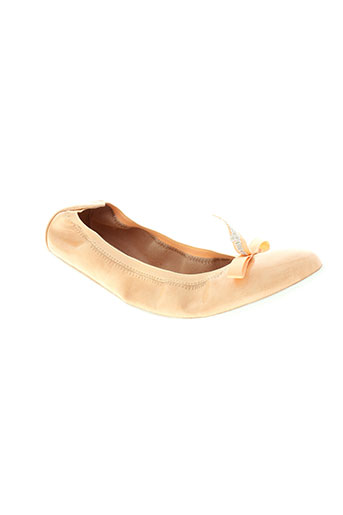 les et p et tites et bombes ballerines femme de couleur orange