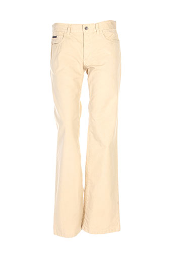 mexx pantalons homme de couleur beige