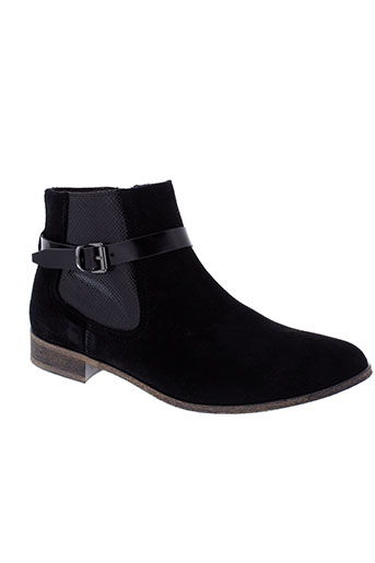 histoires et de et chaussures boots femme de couleur noir