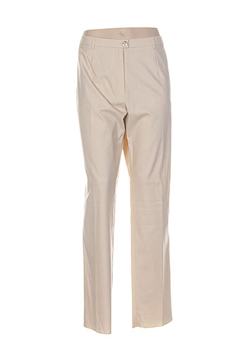 karting pantalons femme de couleur beige